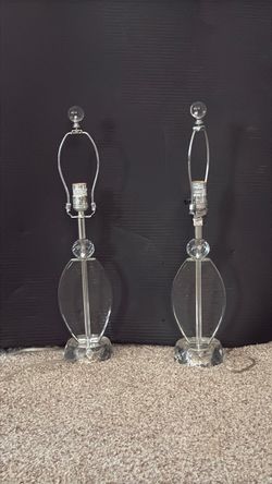 Sturdy Glass Lamps