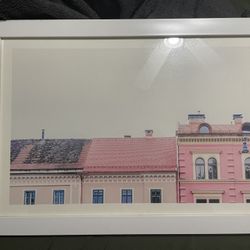 Urban Outfitters (Pastel European Buildings) Print 