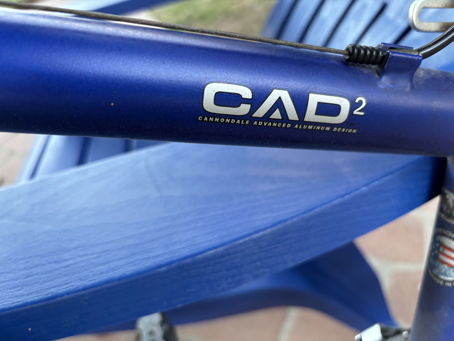 Cannondale M400 CAD2 XSmall Bicycle Blue Cannondale M400