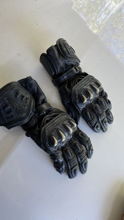 Cortech Motorcycle Gloves Gauntlet Style Vented Summer With Knuckle Kevlar W Akangaroo Leather Palm Size Large