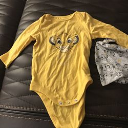Disney: Lion King Onesie 9 Month (new)