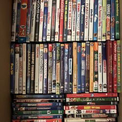 DVD and some VHS tapes