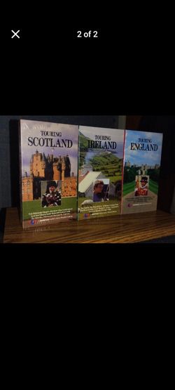 3 factory sealed VHS tapes