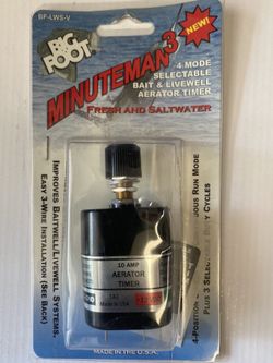 New 4 mode Livewell Aerator Timer