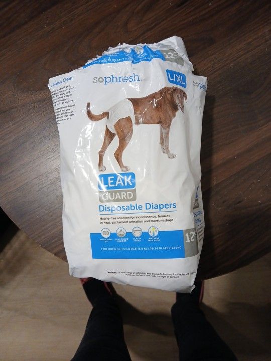 📢 MUST-GO! L/XL Dog Diapers 🐶💩 (5Left!)