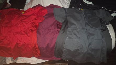 Maternity scrub tops xl