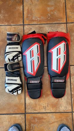Revgear gloves and shin pads