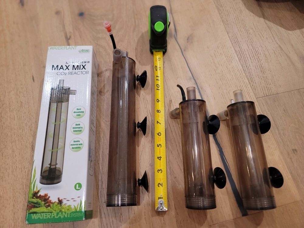 Aquascaping CO2 Reactors