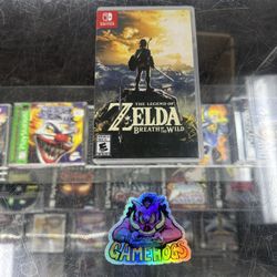 Zelda Breath Of The Wild Switch $40 Gamehogs 11am-7pm