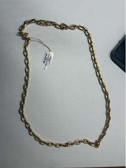 18KT yellow gold rope chain