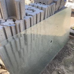 Free glass table top