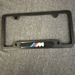 BMW Carbon Fiber Plate Frames