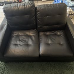 Small Black Couch 