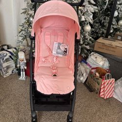 NEW! Cybex Libelle 2 in pink compact Pockit travel stroller 