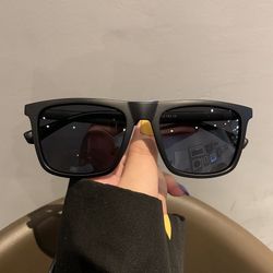 Frosted retro personality anti-UV sunglasses women‘s black street shooting men’s sunglasses driving glasses men‘s fashion