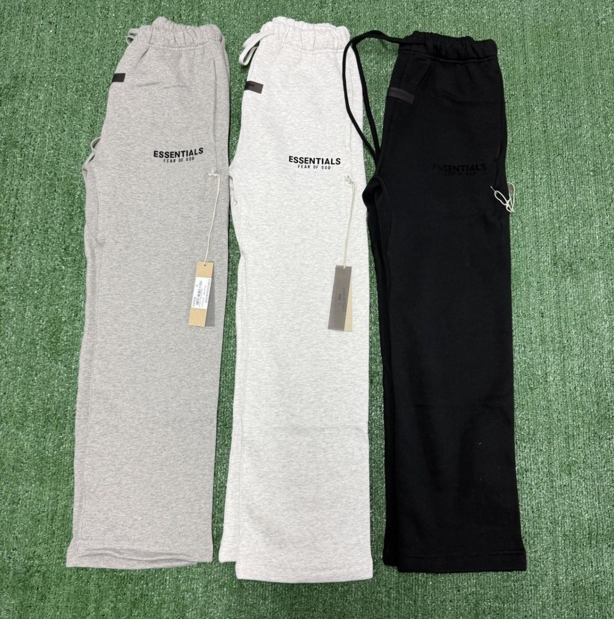 ESSENTIALS Fear of God Sweatpants XXS–XXL – Black, Light & Dark Oatmeal
