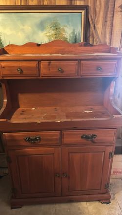 Wooden dresser