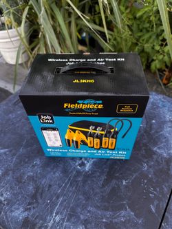 Fieldpiece Wireless Charge and Air test kit job link