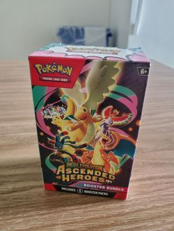Pokémon trading cards mega evolution , digital , phantasmal Flames Ascended heroes booster bundle