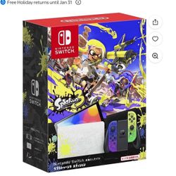 Nintendo Switch Splatoon Edition