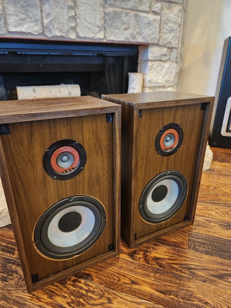 Vintage Marantz imperial 4-G Large Bookshelf Speakers Made In USA 🇺🇸 