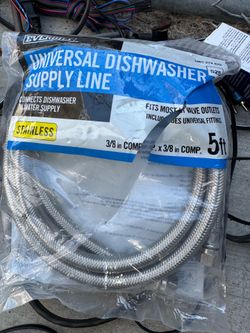 Dishwasher supply line