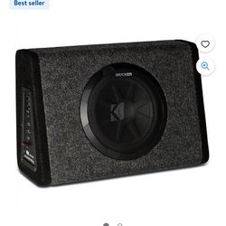 Kicker Pt250 10inch Subwoofer With Amplifier 