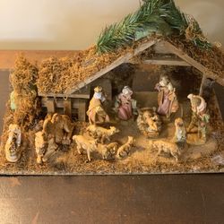 Fontanini Vintage Nativity Set Including Original Boxes