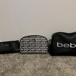 bebe Makeup Bag Set