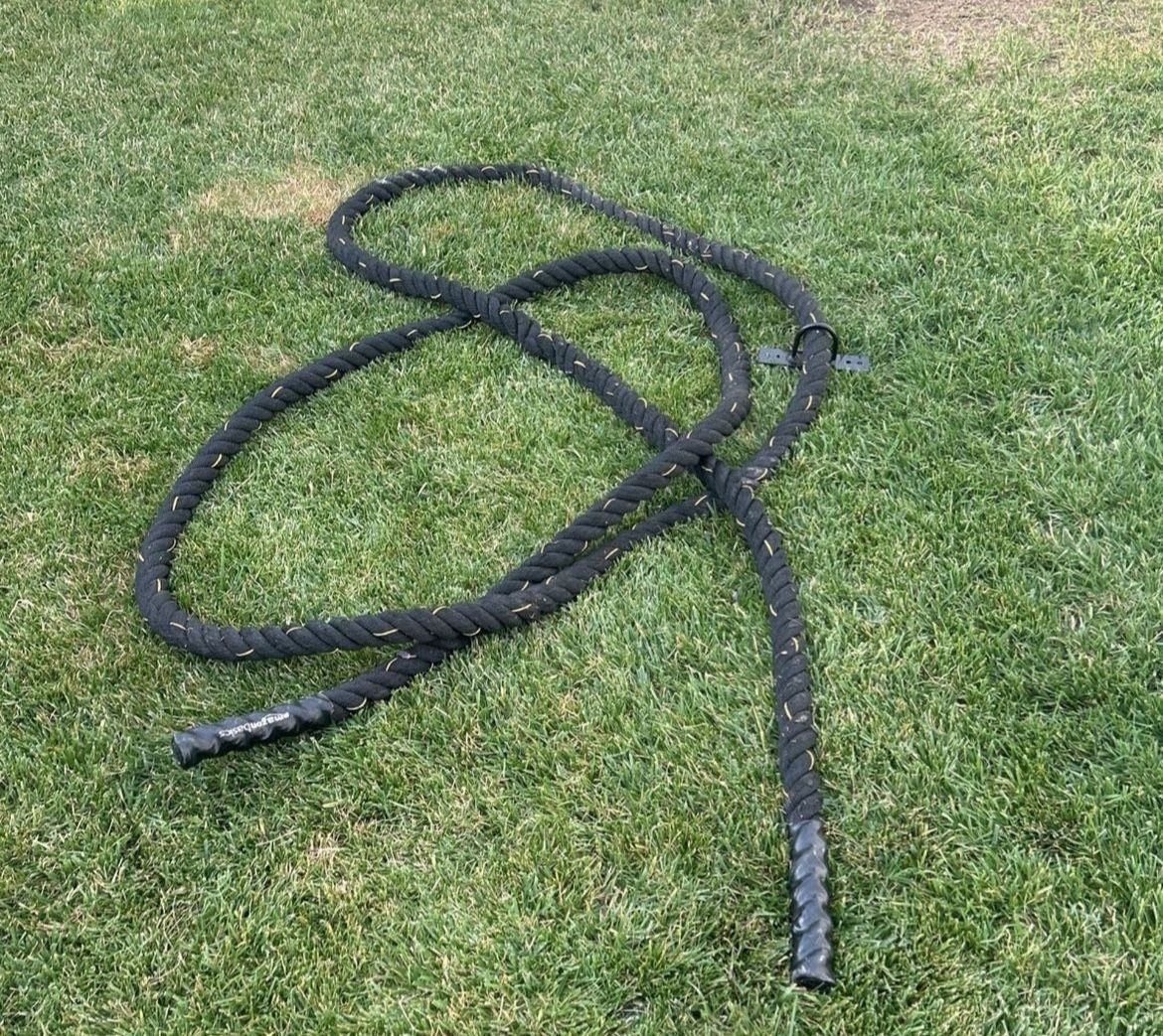 30 Foot Battle Rope Exercise