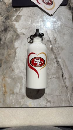 49ers 600ml Water Bottle