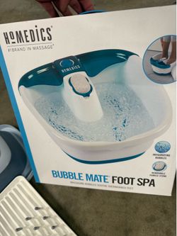 homedics bubble mate foot spa