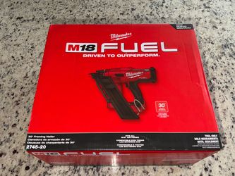 Milwaukee M18 FUEL 30° Framing Nailer 2745-20. Tool only BRAND NEW NEVER USED