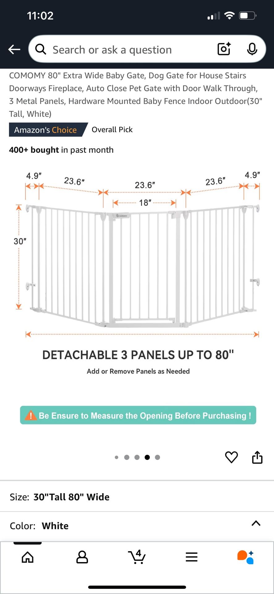 Baby / Pet Gate 