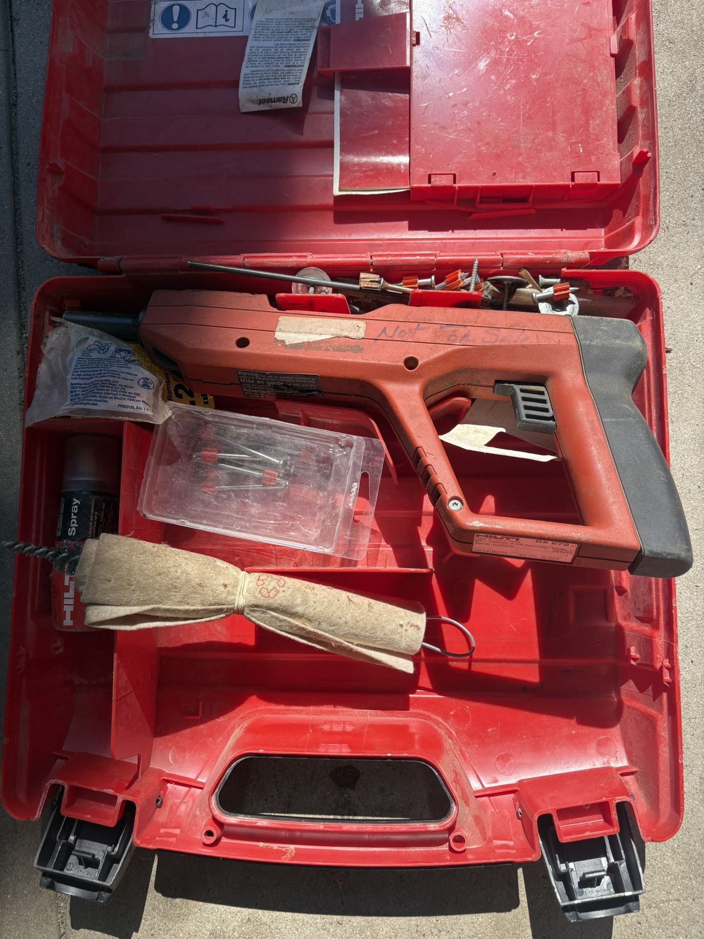 Hilti Single Shot .22 Shotgun
