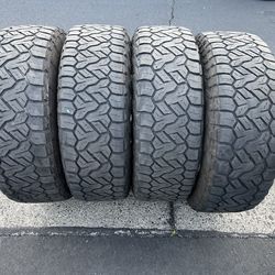 (4) 275/70R18 Nitto Grappler A/T