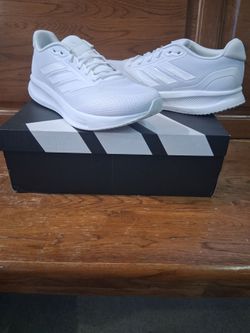 Adidas White Running Sneakers