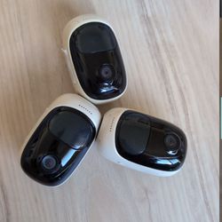 Reolink Argus magnetic mounting security cameras SET OF 3