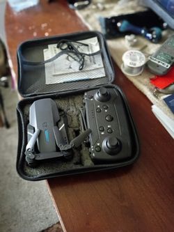Drone collapsible with case and controller