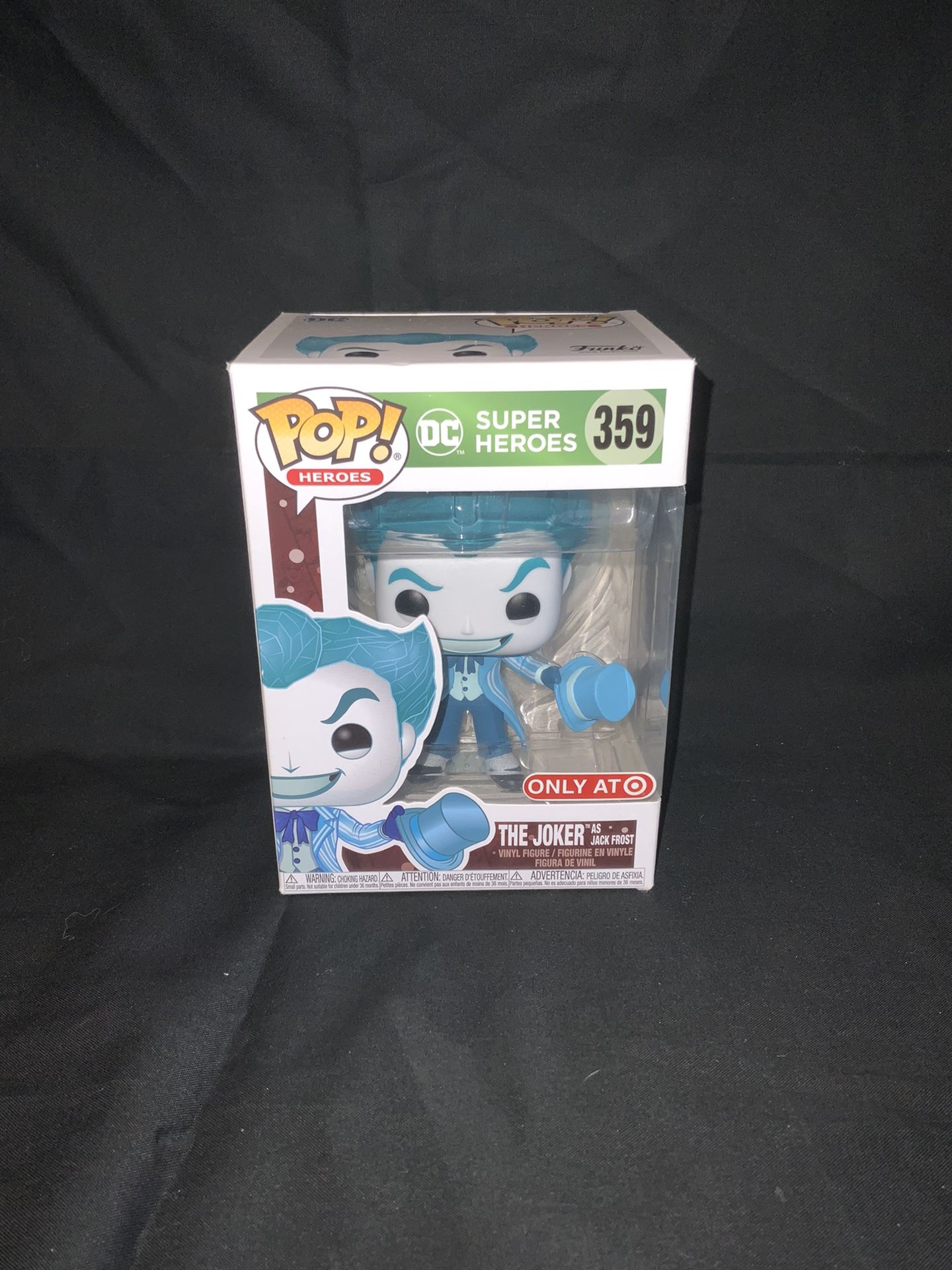 Funko Pop DC The Joker ( Jack Frost ) Target Exclusive