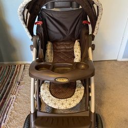 Baby Stroller And Baby Rocker