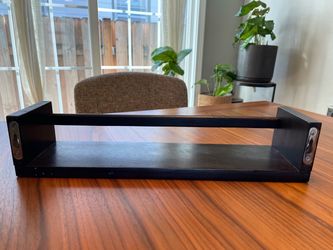 IKEA wooden spice rack/ shelf - Stained dark brown