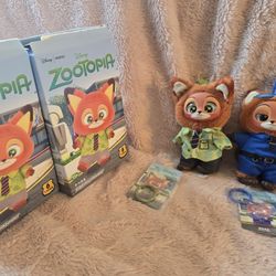 Zootopia Nick & Nick Officer Wilde Plush Set 2 – MINISO x Disney 