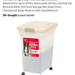 Air Tight Pet Food Storage 