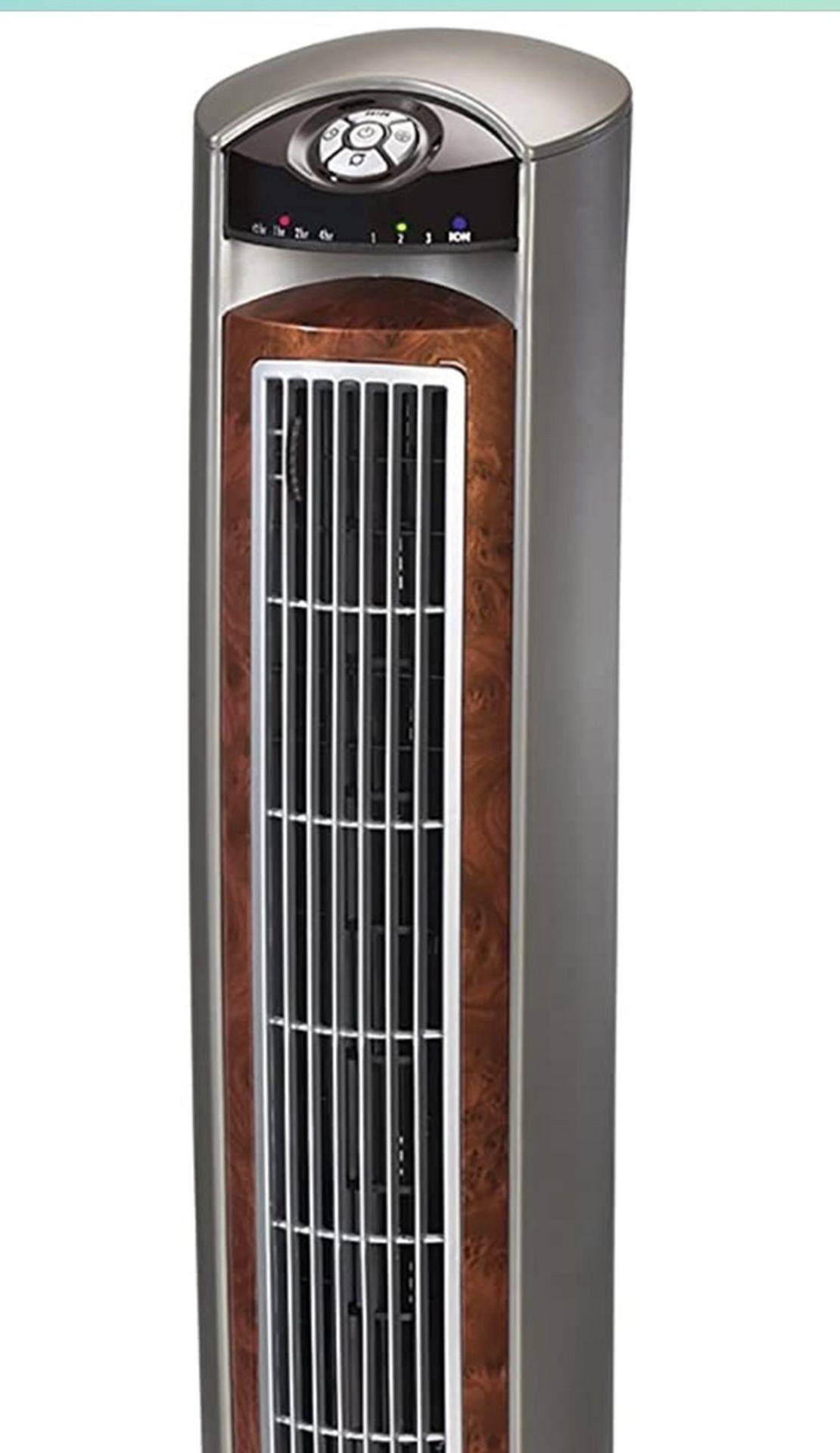 Lasko Wind Curve Portable Electric 42" Oscillating Tower Fan with Fresh Air Ionizer, Timer and Remote Control for Indoor, Bedroom and Home Office Use,