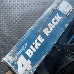 New 4 Bike Rack- 2 Inch Receiver- Trailer Hitch Carrier