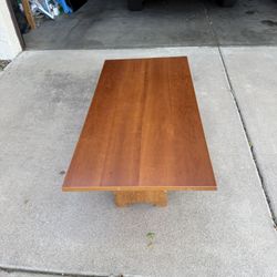 Solid Maple Wood Coffee Table