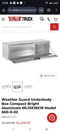 Weatherguard Toolbox Great Condition Price Drop