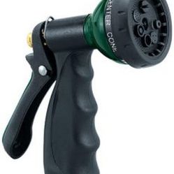 Powerful Hand Held Garden And Yard Nozzle Sprinkler - Light Weight - Has 6 Setting Adjustments - Built Rugged To Last 