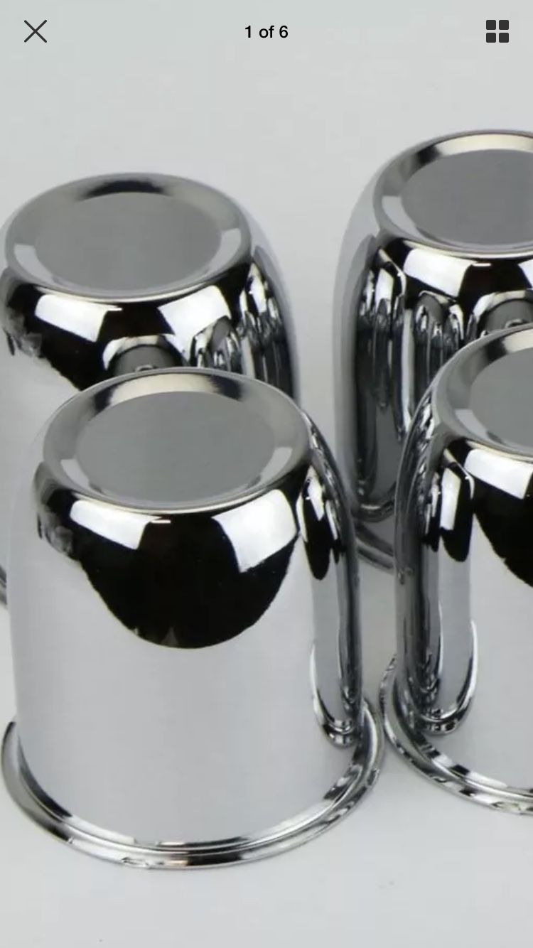 4 Weld draglite 3.18 metal center caps new